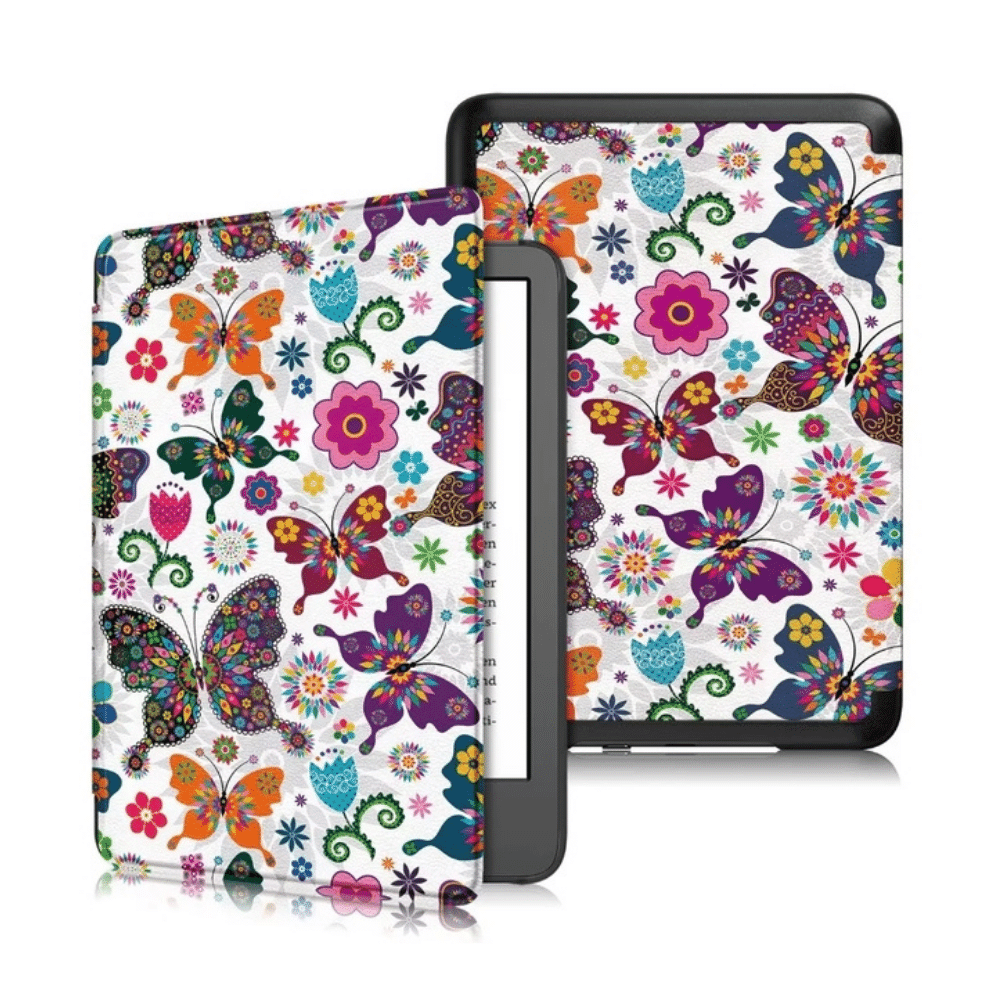 Estuche Kindle 11th Generación 2022 6” Cuero Mariposa