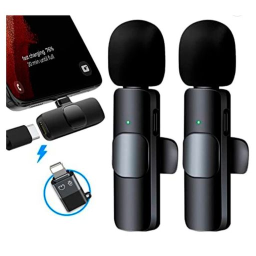 K1 Micrófono de cuello inalámbrico es adecuado para iPhone y
