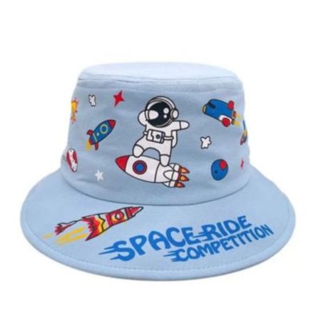 Bucket hat gorro para niño modelo space ride