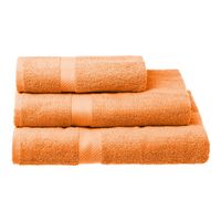 Toalla de Baño 140 x 70 Multitoallas Anaranjado de 400 Gr