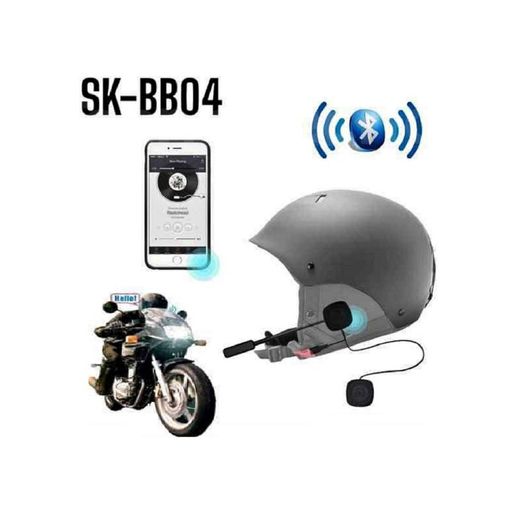 Audífonos Bluetooth para Casco de Moto Auriculares Inalámbrico SK-BB04
