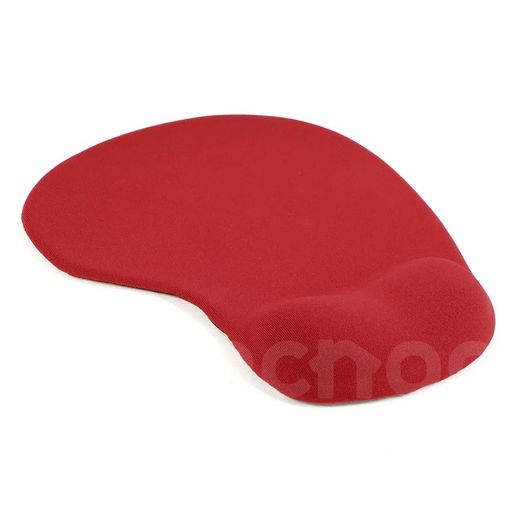 Pad Mouse Ergonómico con Almohadilla de Gel Descansa Muñecas Rojo