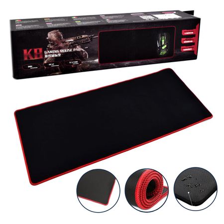 Pad Mouse Gamer 80 x 30 cm x 04 mm K8 Mousepad de Alta Calidad