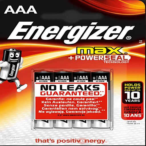 Energizer Pilas alcalinas MAX, AAAA, 2 baterías/paquete