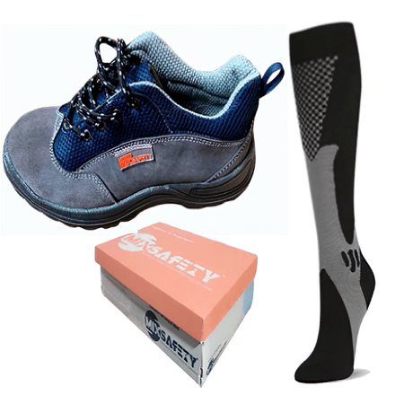 Kit Calzado Mix Safety Milano Metal Talla 40