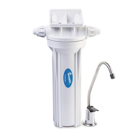 Purificador de agua Rotoplas Bajo lavadero 2L/min Blanco