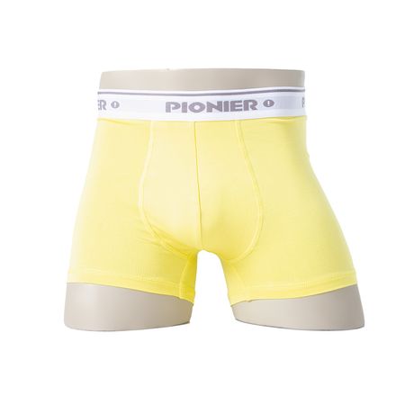 Boxer Jersey Full Lycra Hombre Morgan Peter Amarillo/Azul L