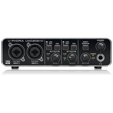Interface Behringer U-Phoria UMC202HD