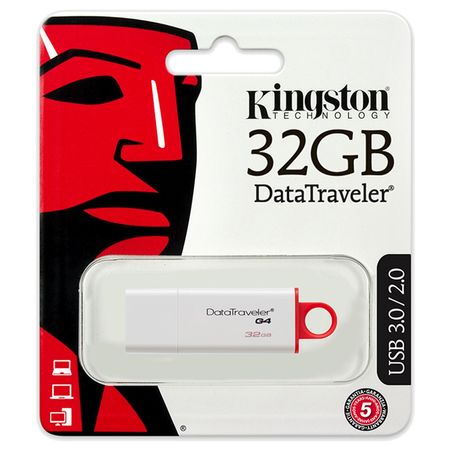 Kingston DataTraveler G4 32 GB Unidad Flash USB 3.0 - DTIG4/32GB