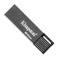 Memoria USB 3.0 Kingston 64GB DataTraveler Mini Plata - DTM7/64GB