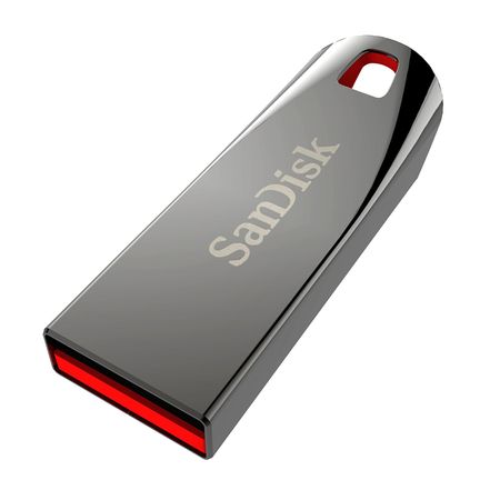 USB Sandisk 64GB Cruzer Force Plateado - SDCZ71-064G-B35