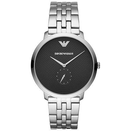 Reloj Emporio Armani Modern Slim AR11161 Acero Inoxidable Plateado Negro