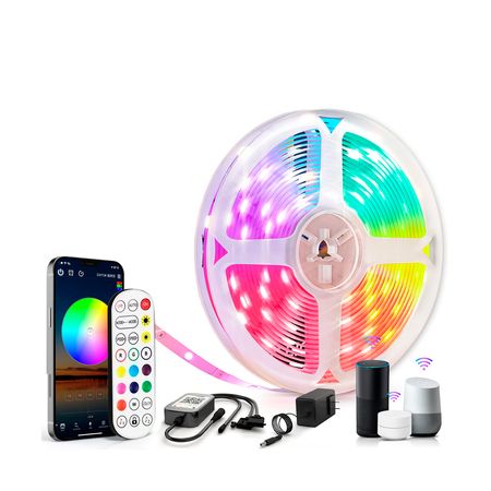 Tira de Luces LED WIFI 10 metros Compatible con Alexa y Google Assistant MOD3