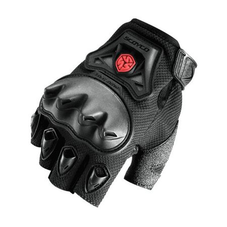 Guantes Miton Antideslizantes Motociclistas Scoyco MC29D Talla M Negro