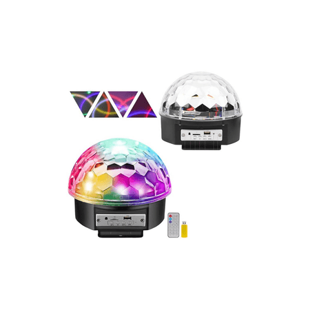 Bola Disco Luces Led Audioritmica Fiesta Evento mp3 Bluetooth