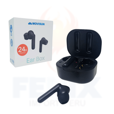 Audífono Bluetooth MOVISUN EAR BOX Negro