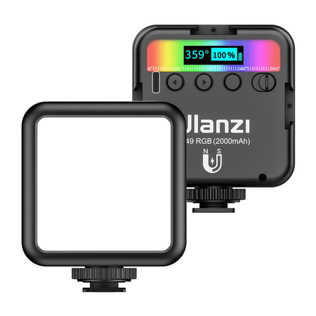 Mini Luz Led Profesional Ulanzi Vl49 Rgb Recargable Cámaras Celulares