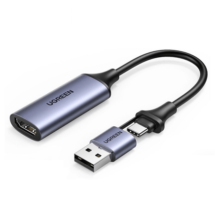 Capturador Video 1080p Hdmi A Usb Usb C Ugreen