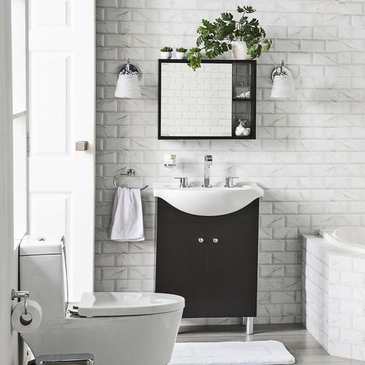 Mueble Organizador Baño Repisa Acero Toallas Sobre Inodoro - $ 499