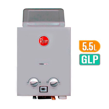 Calentador a Gas GLP 5.5L Rheem