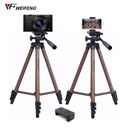 Tripode Profesional Parante 1.25 Weifeng WT-3130 + Adaptador A Celular