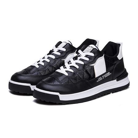 Zapatillas Pic Runner YJ-221016-DZ-2 talla 41US negro con blanco para hombre