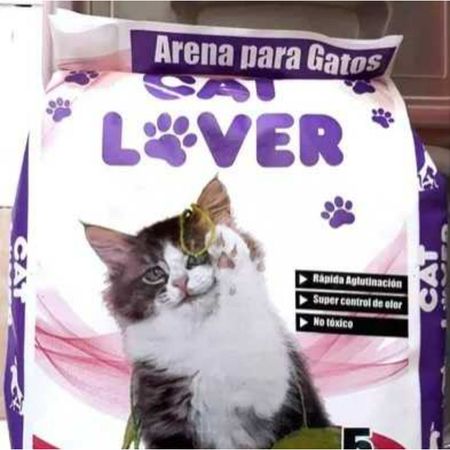 Arena Cat Lover 5kg con Aroma a Lavanda Arena Cat Lover Aroma Lavanda 5kg
