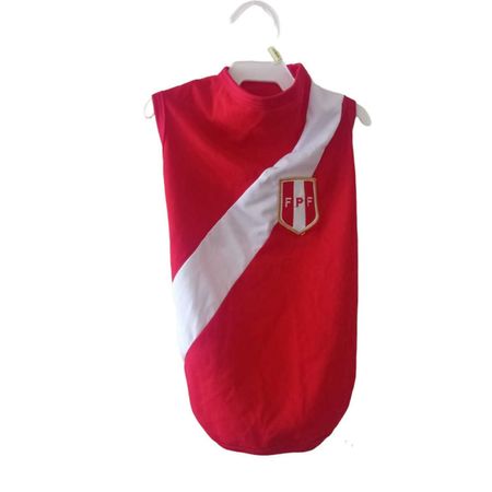 Camiseta de Perú para Mascotas Talla 2