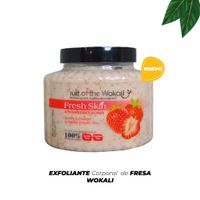 Exfoliante Corporal de Fresa - Wokali
