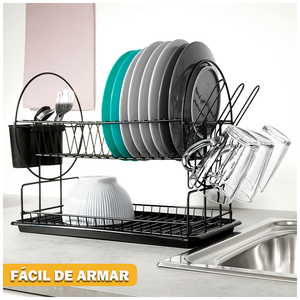 Organizador Escurridor de Platos C13 NG Y Repisa Organizador U699 ...