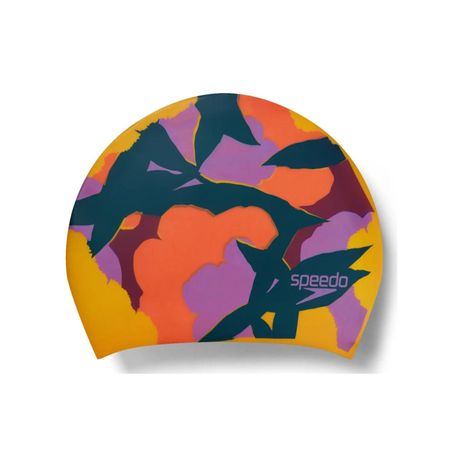 Gorro Natacion Speedo Long Hair Cap AF Multi Color Violeta Mango