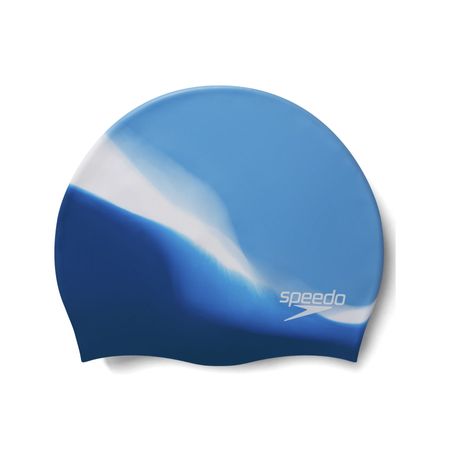 Gorro Natacion Speedo Multicolour Silicone Cap Blue