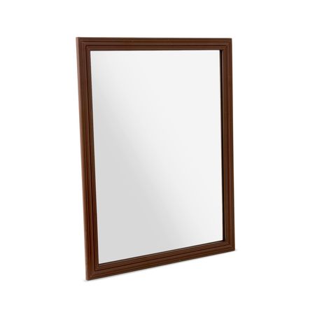 Espejo básico Marrón 33.5 x 43.5 cm