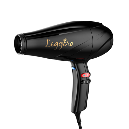 Secador De Pelo Gama Leggero Black Tecnologia Ion 2400w