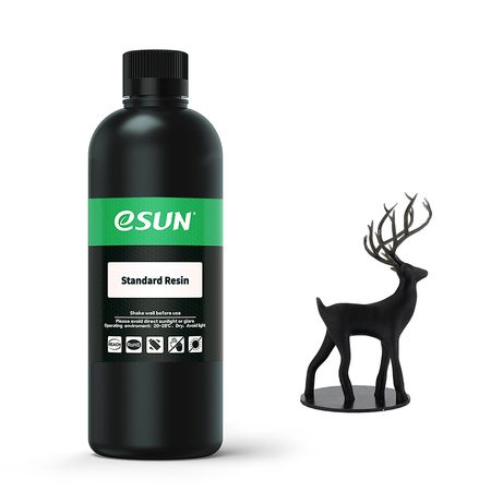 Resina Estandar Impresora 3D 1kg Esun Negro