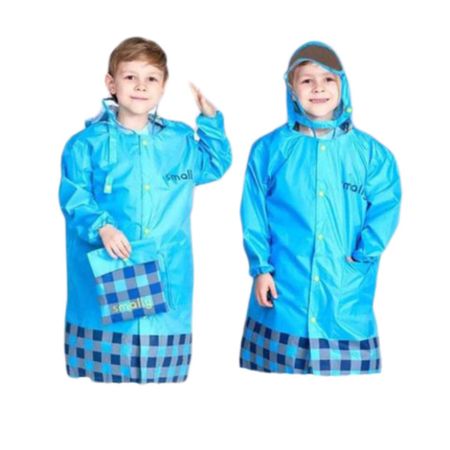 Impermeable Bird para Niños Color Azul Talla S (2 a 3 años)