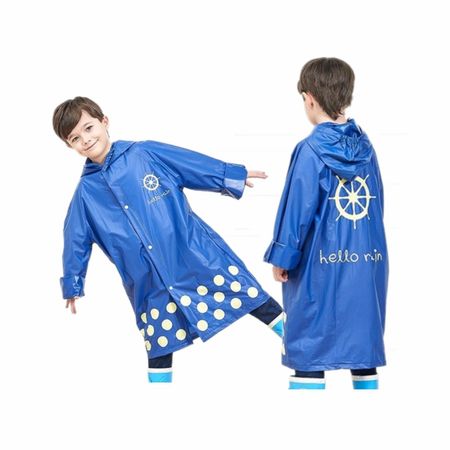 Impermeable Marinerito para Niños Color Azul Talla 6