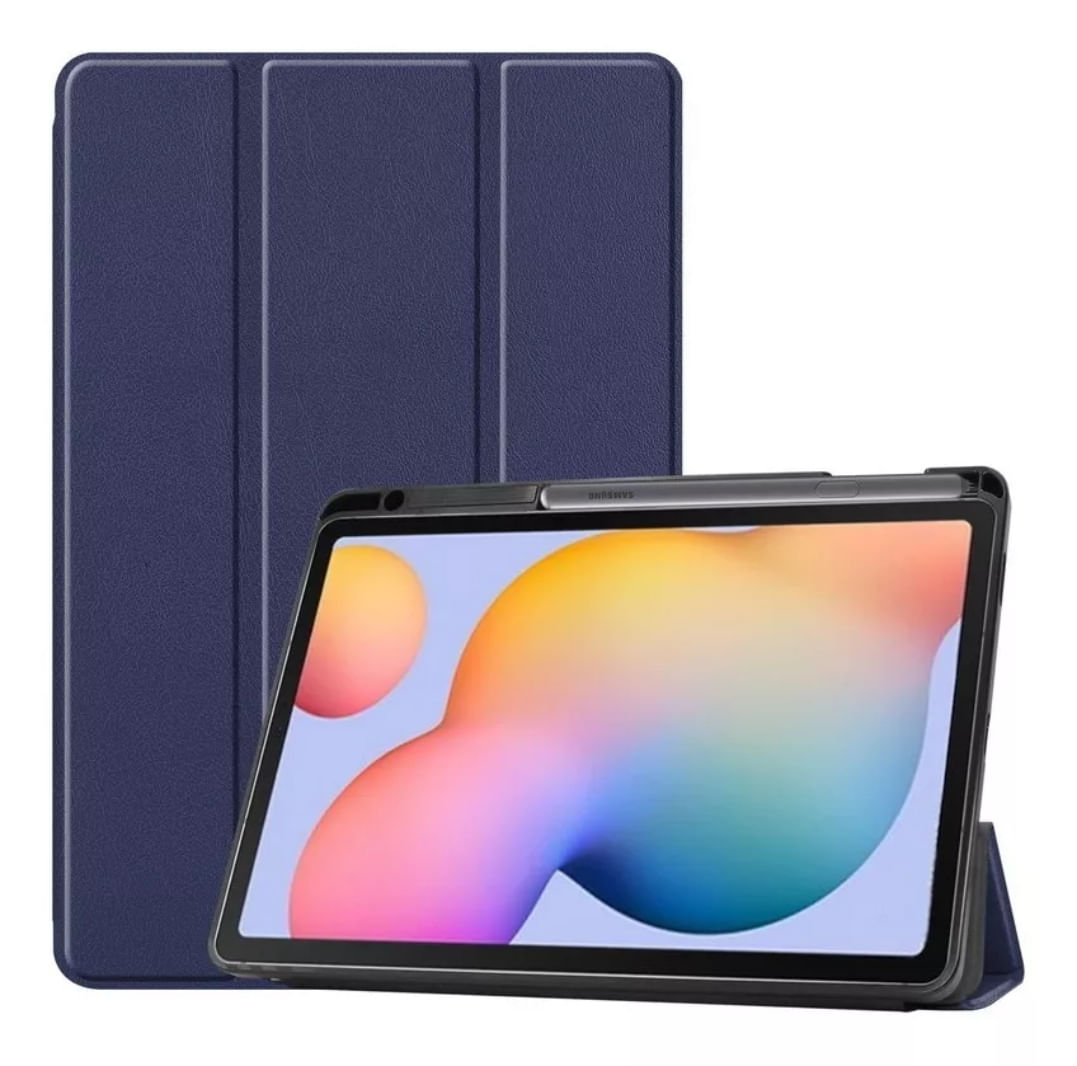 Funda Smart Cover con Porta Lapiz S6 Lite 10,4" SM-P610 Azul
