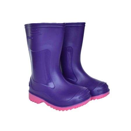 Botas de Lluvia para Niñas Children Boots Color Morado Talla 33 Botas de Lluvia para Niñas Children Boots Color Morado Talla 23