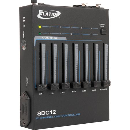 Controlador Dmx Básico de 12 Canales Elation Professional Sdc12