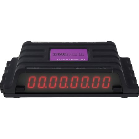 Generador Convertidor Display de Timecode Timecore de Visual Productions