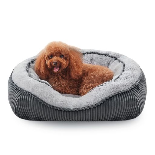 Cama Ortop dica para Perros Talla M Gris plazaVea Supermercado