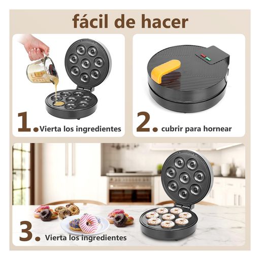 GENERICO Maquina Para Hacer Donas Donuts Postres Sokany Wj-307