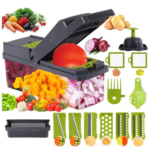 Cortador de verduras, accesorios de cocina, cortador de frutas, cortador de  verduras multifuncional, cortador de verduras, picador de verduras, para