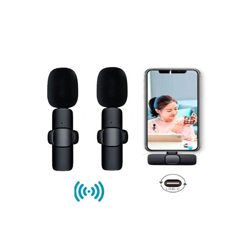 Micrófono inalámbrico para iPhone, micrófono de solapa inalámbrico, mi -  VIRTUAL MUEBLES