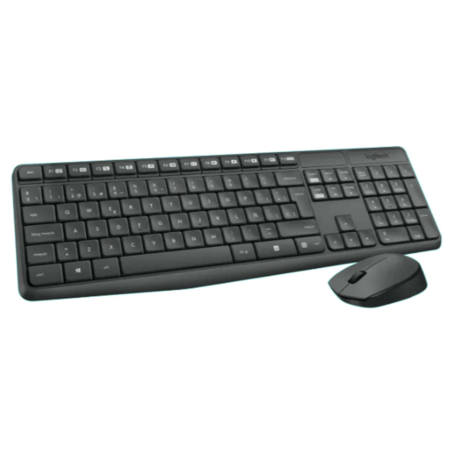 Logitech Mk235 Kit Teclado Y Mouse Inalambrico Usb