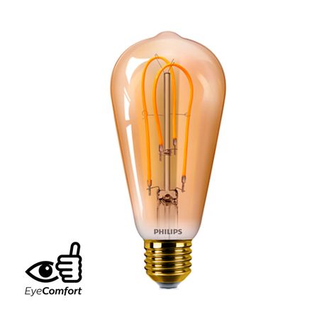LED Filament Gold 5W E27 Luz Cálida