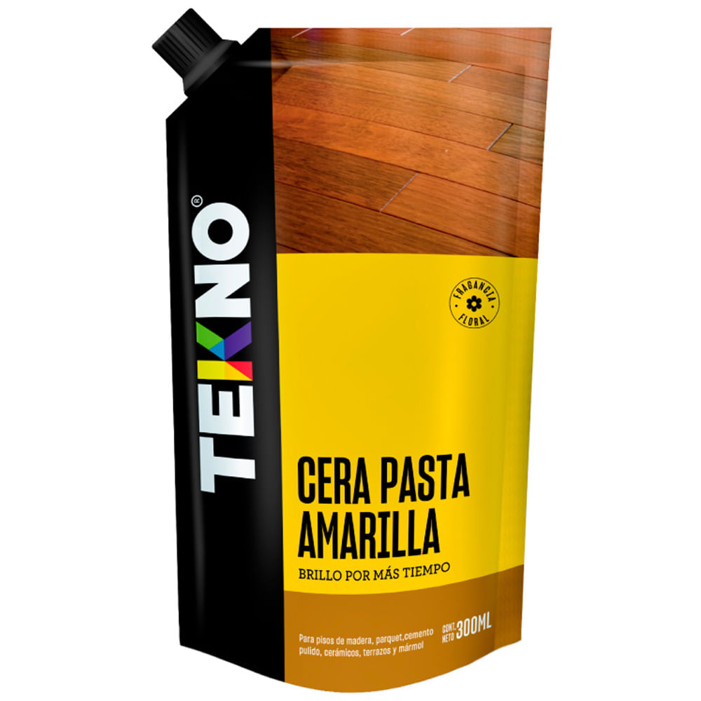 Cera en Pasta TEKNO Amarilla Doypack 300ml