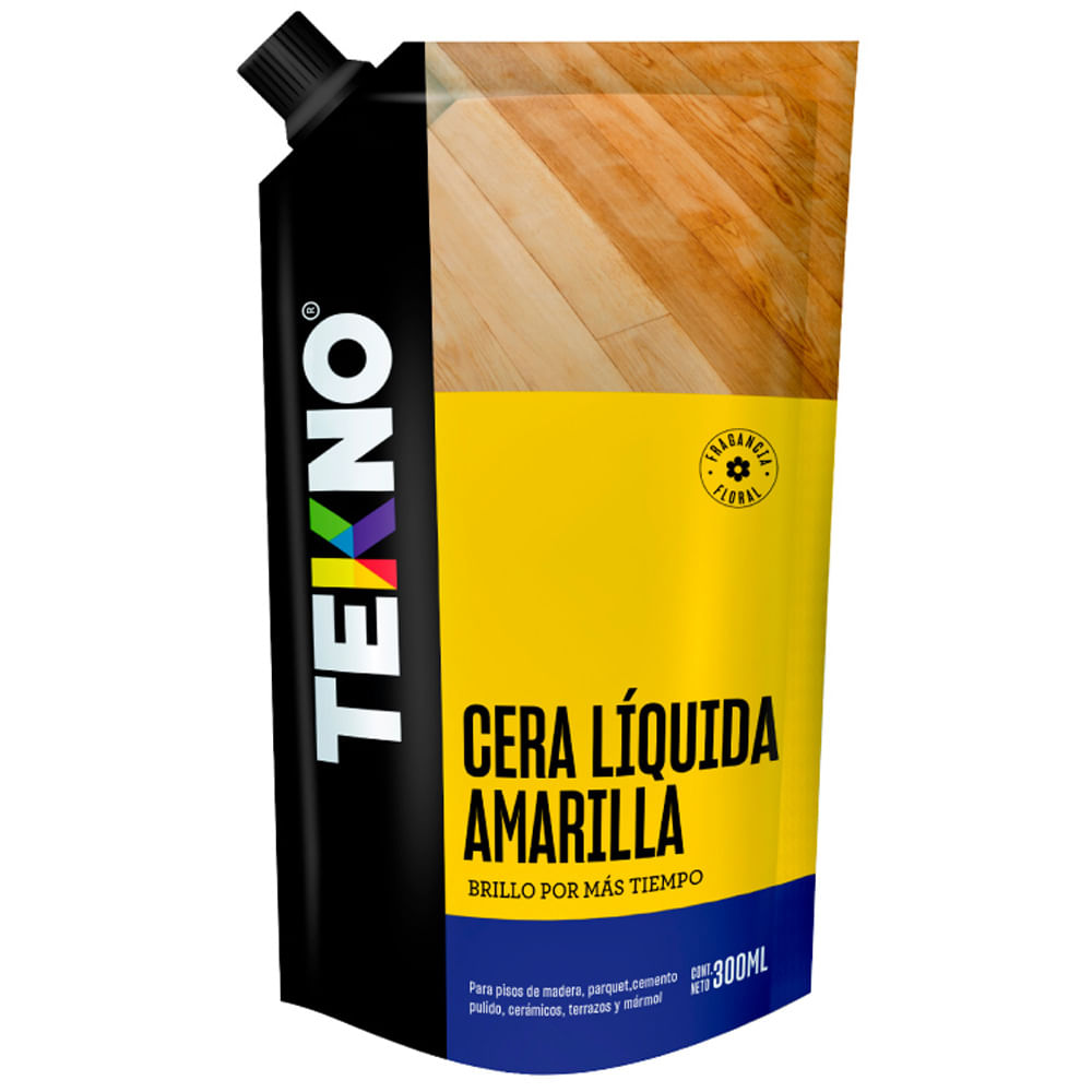Cera líquida TEKNO Amarilla Doypack 300Ml