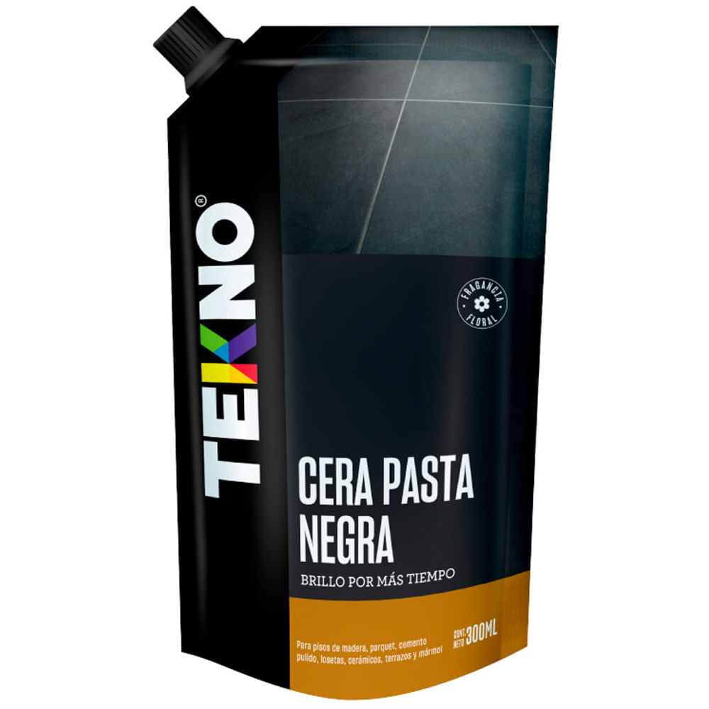 Cera en Pasta TEKNO Negra Doypack 300ml